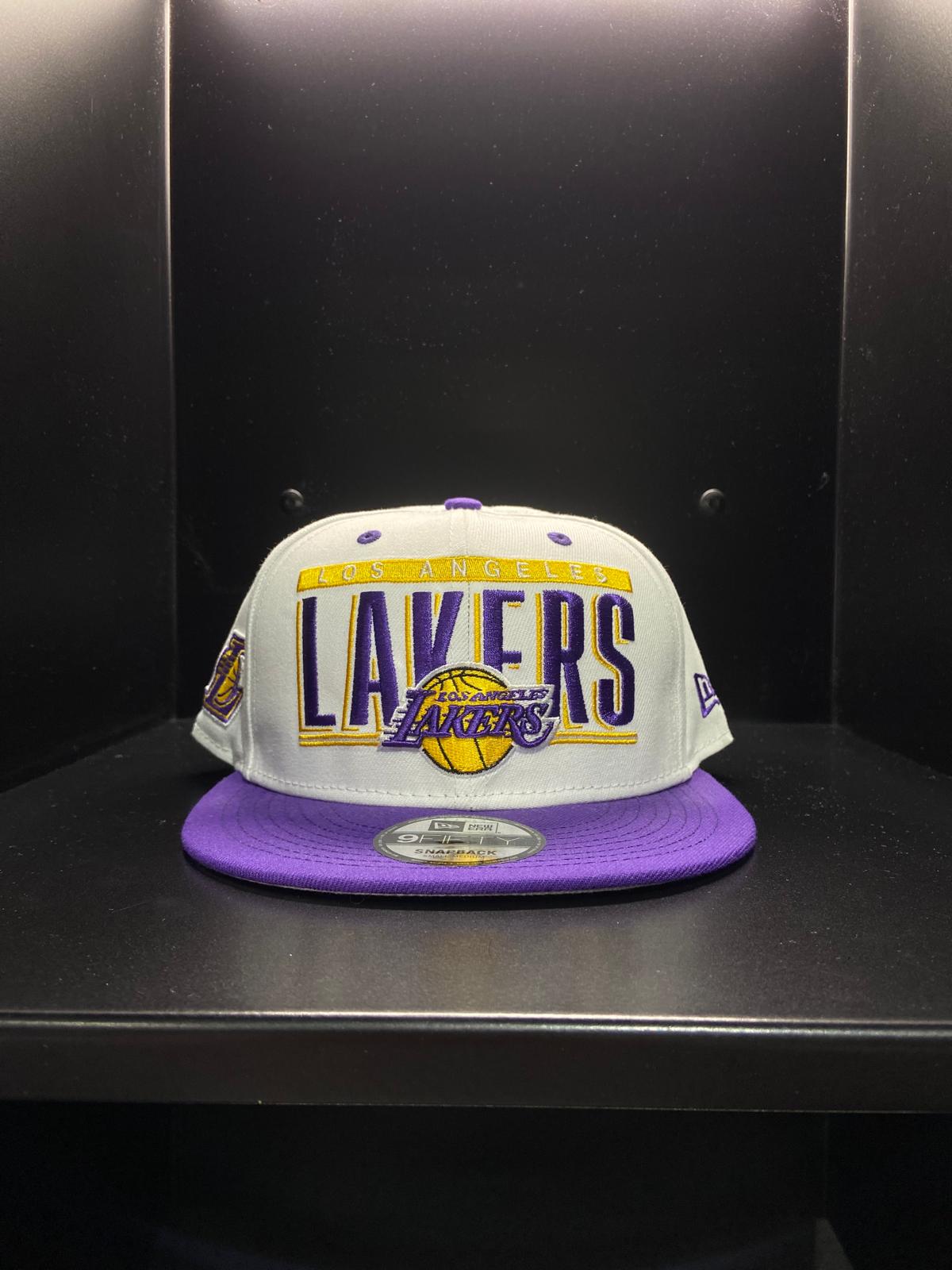 Cappello Lakers newera visiera diritta
