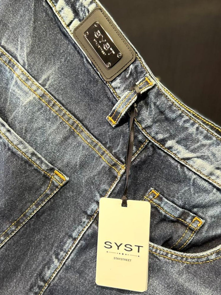 Jeans SYST baggy taschini esterni/J7013