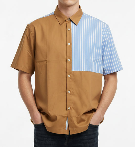 Camicia SYST over size mezza manica.