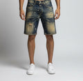 Bermuda in jeans soldier sabbiato 016B