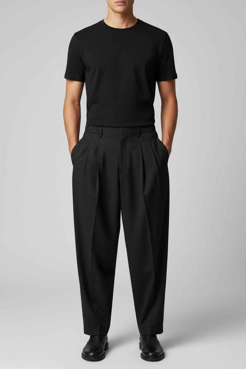 Pantalone Morato Nero Vestibilita’ over.