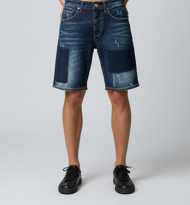 Bermuda in jeans soldier 02B