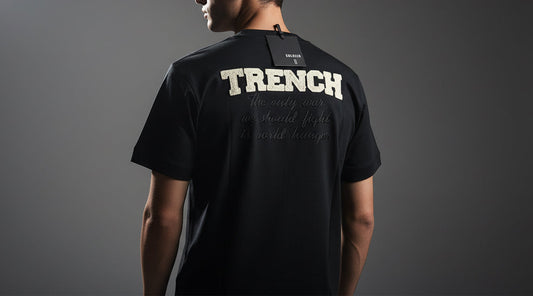 Shirt Soldier Con ricamo Retro