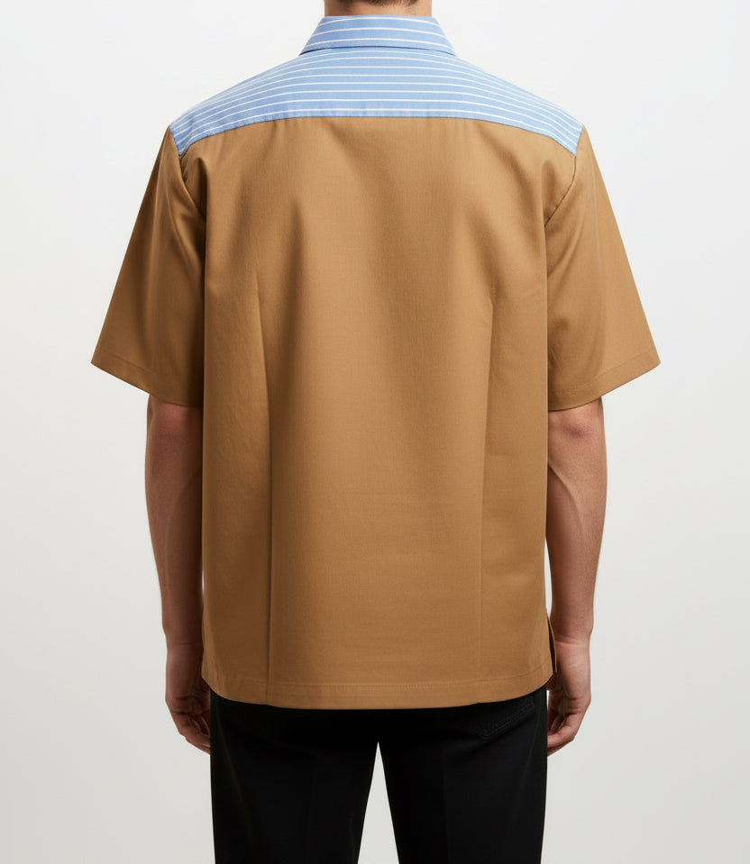 Camicia SYST over size mezza manica.
