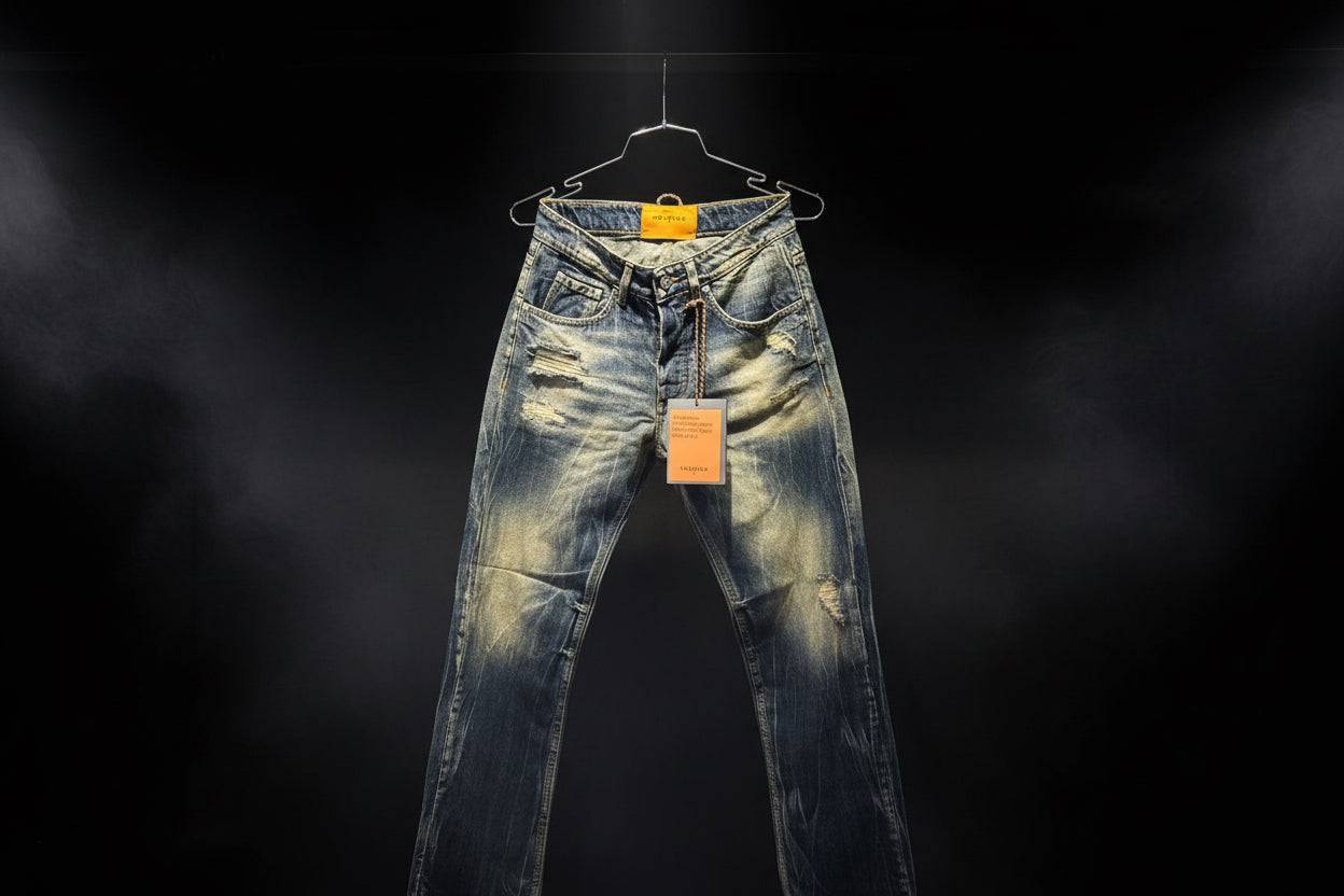 Jeans Baggy Soldier Sabbiato 643B