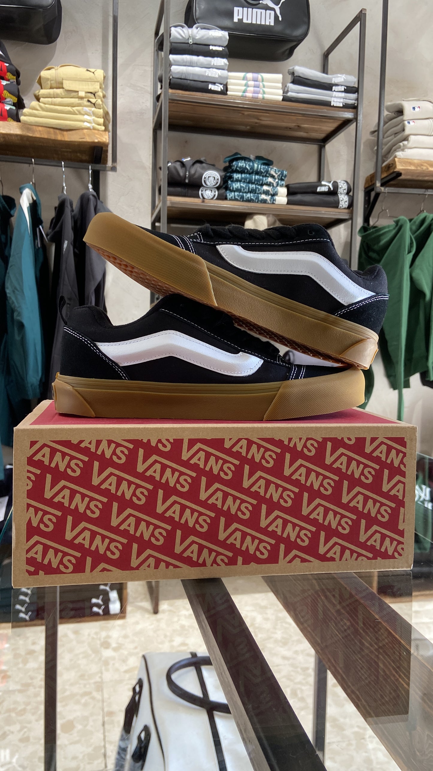 Scarpa Vans suede brown