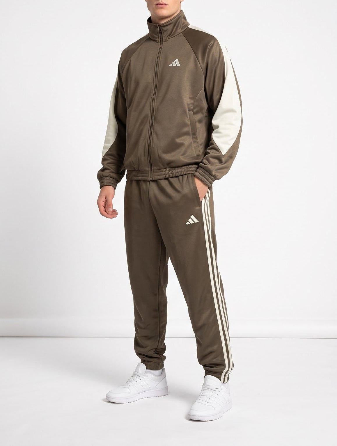 Tuta Adidas Banda spalla Tabacco